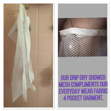 Cargar imagen en el visor de la galería, White Shower Mesh Surgical Drain Holder