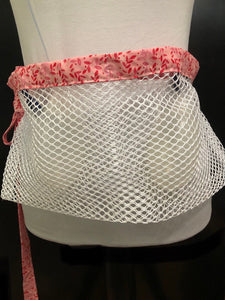 Surgical Drain Holder Pink Mesh | Necessary Comforts